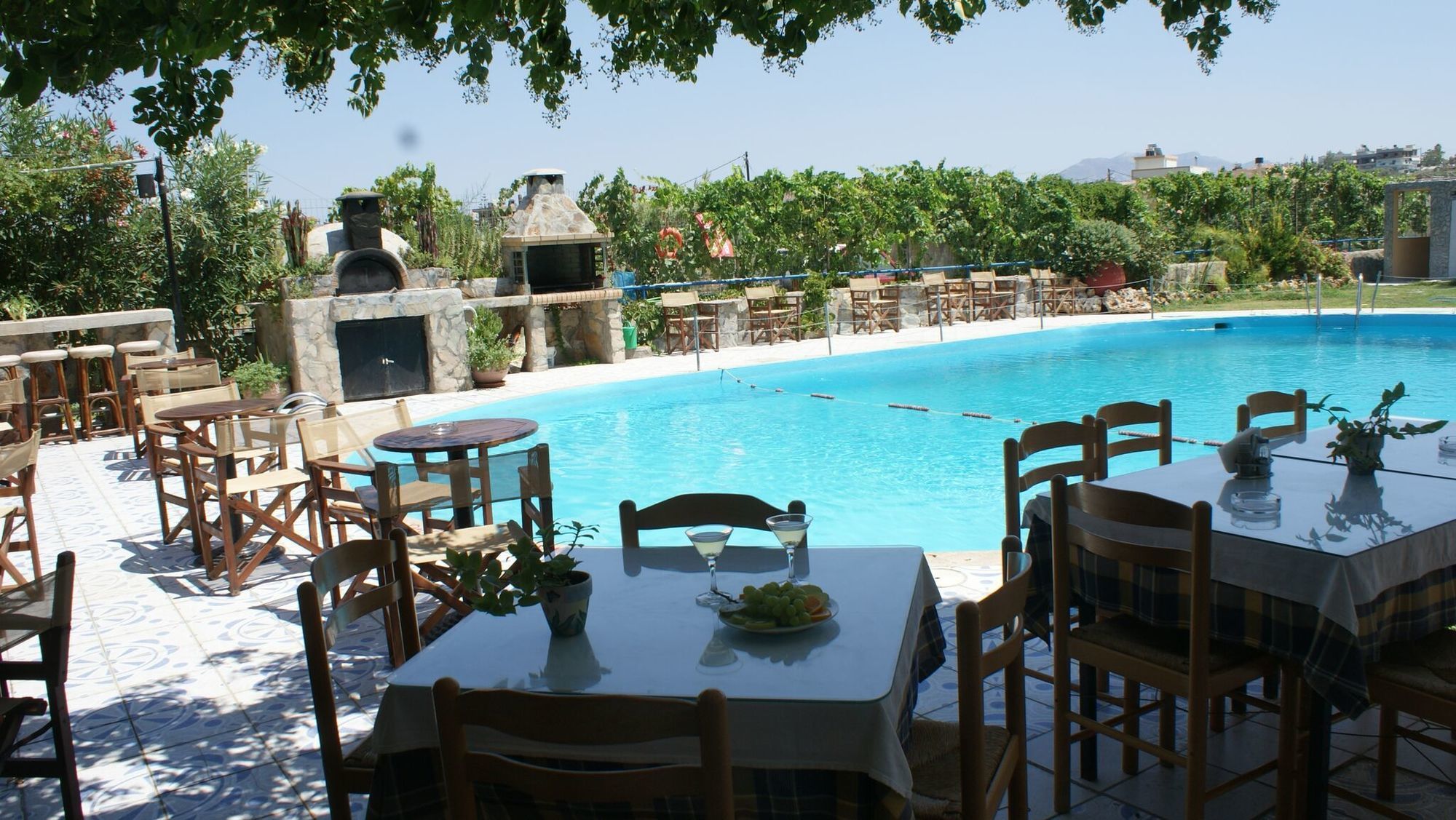 Roxani Hotel Amoudara Lasithiou Restoran fotoğraf